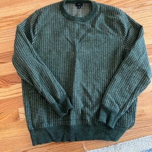 J. Crew Forest Green Crewneck Sweater